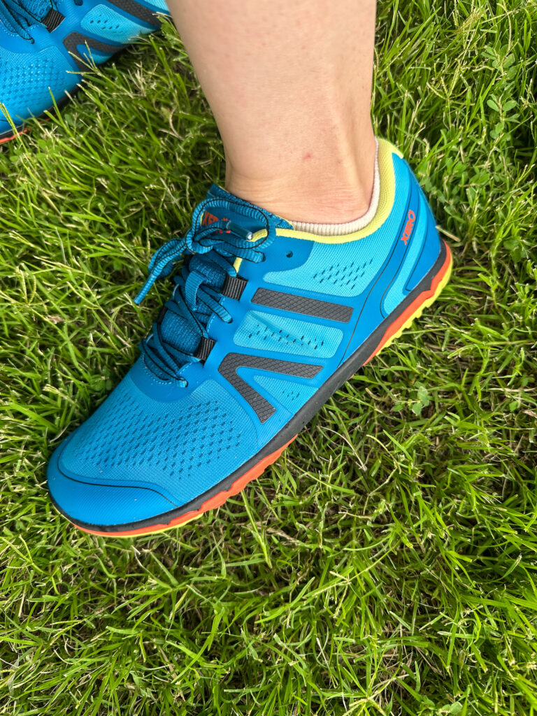 View of Xero HFS II Shoes from the side
